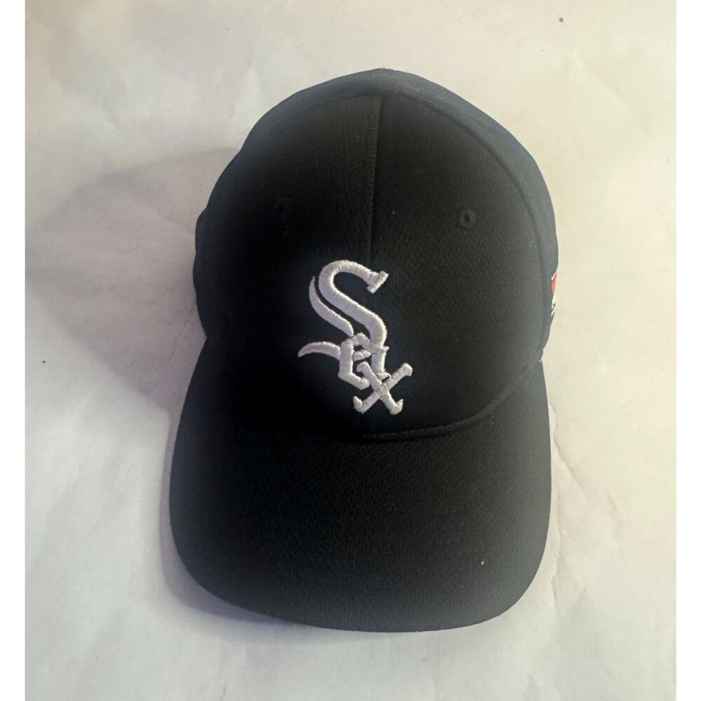 Chicago White Sox MLB Baseball Cap Hat Black OC Brand Youth Size Gently Used